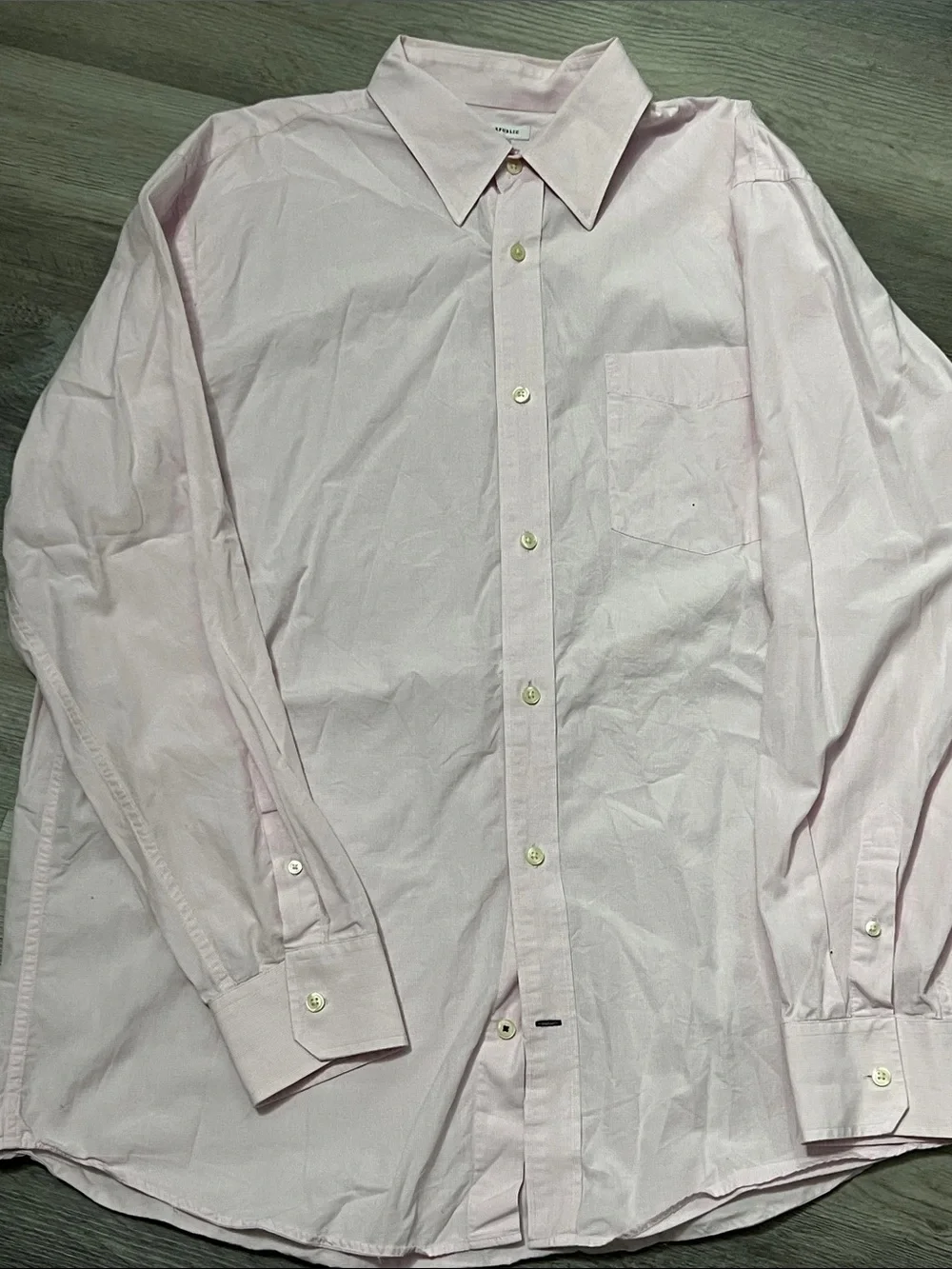 Banana Republic Light Pink Long-Sleeve Dress Shirt